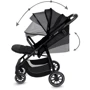 Прогулянкова коляска Kidwell ENZO Black (Hnrt_4910) фото 8