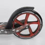 Самокат детский Best Scooter с PU колесами, зажимом руля и 1 амортизатором Black/Red (88914): Тип тормоза ножной