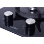 Варочная поверхность газовая Ventolux HSF320G RS (BK) 3: Расположение панели спереди