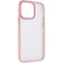Чохол для iPhone Mobile Case TPU+PC Metal Buttons Pink for iPhone 13 Pro Max