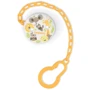 Зажим к пустышке Baboo Safari оранжевый (7-307)