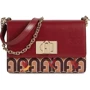 Женская сумка кросс боди Furla 1927 Mini Crossbody 20 Bafkaco бордовая (BAFKACOA.00670089S): Тип ручки На цепочке, Плечевой ремень, Без ручки