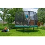 Батут EXIT Elegant Premium 366 cm green з сіткою безпеки Deluxe для дітей і дорослих: Форма круг