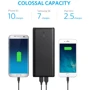 Внешний аккумулятор ANKER Power Bank PowerCore 26800mAh Black (A1277H11): Встроенный кабель нет
