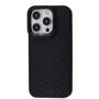 Чехол для iPhone Kajsa Snake Pattern Black for iPhone 14 Pro Max