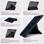 Аксессуар для iPad ArmorStandart Y-type Case with Pencil Holder Black for iPad Pro 13 2024 M4 (ARM77735): Цвет черный