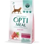 Сухой корм Optimeal Adult Cats для взрослых кошек со вкусом телятины 0.7 кг (4820215364683)