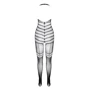 Бодистокинг с плетением на животике Passion BS100 One Size white