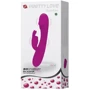 Вибратор с стимулятором клитора Pretty Love - HUNTER (BI-014285