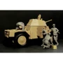 Французький командирський бронеавтомобіль Panhard 178 з екіпажем Panhard 178 with French armoured vehicle crew (ICM35381) фото 12