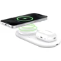 Зарядное устройство Belkin Wireless Charger Magnetic Pad with Qi2 15W White (WIZ021VFWH) for iPhone 16 I 15  I 14 I 13 I 12 series and Apple AirPods: Особенности MagSafe, USB-C