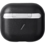Чехол для наушников Native Union Leather Case Black (APCSE-LTHR-BLK-V2) for Apple AirPods 3 фото 1