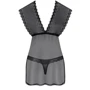 Комплект Obsessive 857-BAB-1 babydoll, L/XL