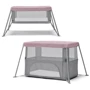 Кровать-манеж 2 в 1 Kinderkraft Movi Pink (KCMOVI00PNK0000): Материал металл