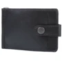 Мужской зажим для денег DNK Leather черный (DNK-Euro-Clamp-col-J)