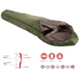 Спальний мішок Grand Canyon Fairbanks 190 -4 ° C Capulet Olive Left (340020) (DAS302056): Тип кокон