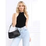Жіноча сумка багет GUESS KEILLAH SHOULDER BAG чорна (HWQG8690180-BLA): Матеріал Искусственная кожа