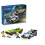 Конструктор LEGO City Преследование маслкара на полицейском автомобиле 213 деталей (60415): Серия City