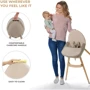 Стульчик для кормления 2 в 1 Kinderkraft Fini 2 Beige (KHFINI02BEG0000) фото 6