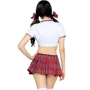 Костюм Leg Avenue Miss Prep School M/L Red
