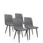 Комплект стульев GT K-2001 Fabric Black 4 шт.