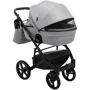 Коляска 2 в 1 Bair Marcel Soft BM-218 серый: Материал колес резина