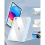Аксессуар для iPad BeCover Removable Case with Pencil mount Light Blue for iPad 10.9 (2022 / 2024) / iPad 11 2025 (708765): Особенности трансформируется в подставку, Приятен на ощупь, отделение для стилуса, Надежная защита от царапин и загрязнений, режим автопробуждения/сна
