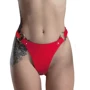 Трусики из натуральной кожи Feral Feelings - String Bikini Red