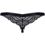 Трусики-стринги Obsessive 828-THC-1 black S/M