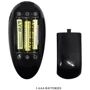 Страпон LYBAILE Pretty Love Marvin Strap-On Harness Vibrating Black 16,2 см