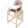 Стульчик-трансформер Babyroom Пеппи-260 слоновая кость/капучино-шоколад (сова) (680985)