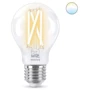 Умная лампочка WiZ, E27, 7W, 60W, 806Lm, A60, 2700-6500, Wi-Fi: Тип цоколя E27