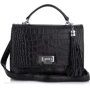 Жіноча сумка-сетчел Giorgio Ferretti чорна (SHIGF2019132-black): Стать Женский