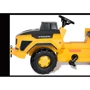 Трактор педальний Rolly Toys rollyTruck Volvo жовтий (881 тисячі): Матеріал коліс пластик