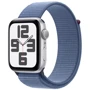 Apple Watch Series 9 GPS 45mm Silver Aluminum Case w. Winter Blue S. Loop (MR9F3) Approved Витринный образец