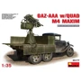 Сборная модель MiniArt ГАЗ-ААА с пулеметами М4 Максим - 1:35 (MA35177)