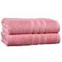 Полотенце Maisonette Micro Touch розовый 50х100 см (8699965114130): Тип махровое полотенце