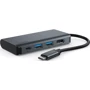 Адаптер Belkin Adapter USB-C to USB-C+HDMI+2xUSB Dark Grey (AVC019ttDG-RL)