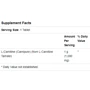 Now Foods L-Carnitine, 1000 mg, 100 Tablets (NF00068): Стать унісекс