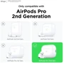 Чехол для наушников Elago Silicone Basic Case with Nylon Lanyard Jean Indigo (EAPP2SC-BA+ROSTR-JIN) for Apple AirPods Pro 2 фото 3