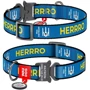 Нашийник для собак нейлоновий WAUDOG Nylon c QR паспортом S (285-4025)