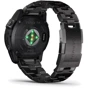 Смарт-часы Garmin Fenix 7X Pro Sapphire Solar Carbon Gray DLC Titanium with Vented Titanium Bracelet (010-02778-30): Особенности Тактические, Барометр, С большой автономностью, Солнечная батарея, С сапфировым стеклом, Металлический корпус, Большой экран, Водонепроницаемые, MP3-плеер, Бесконтактная оплата, Фонарик, Гибридные