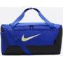 Сумка Nike Nk Brsla S Duff 9.5 41L черно-синяя Уни 51x28х28 см (DM3976-405)