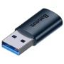 Адаптер Baseus Adapter USB to USB-C 3.1 Ingenuity Blue (ZJJQ000103)