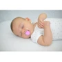 Пустышка Chicco Physio Micro силиконовая 0-2 мес 2 шт розовая с футл. (75121.11): Форма соски анатомическая