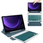 Аксессуар для планшетных ПК BeCover Case Rotatable Smart Keyboard Dark Green for Samsung X710 Galaxy Tab S9 / X510/X516B Galaxy Tab S9 FE (710428): Цвет зеленый