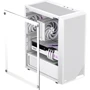 Корпус PCCooler C3B310 WH White: Материал передней панели пластик и металл