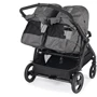 Прогулочная коляска Peg-Perego Book for Two Quarz для двойни серая (IP05280000GL53): Возможность установки люльки есть