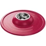 Миска металлическая с мягким ковриком антигрязь Georplast Volcano 600 мл 39 см (20063АЦ): Материал Силикон, Металл