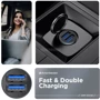Зарядний пристрій ArmorStandart Car Charger 2xUSB QC3.0 with Lightning Cable Grey (ARM82458): Кабель в комплекті Lightning